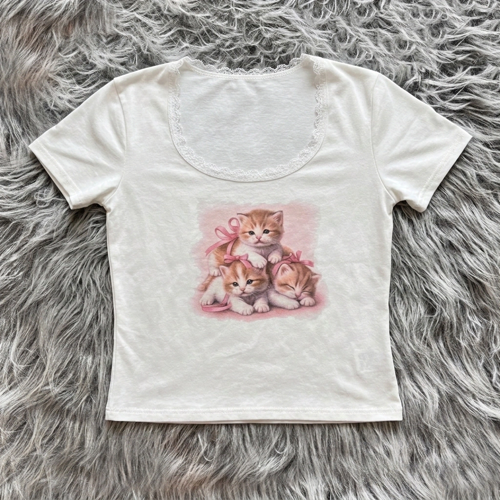 Remerita Modal Soft Gatitos